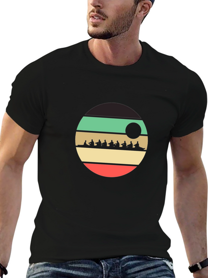 Rowing Team Retro Style T-Shirt