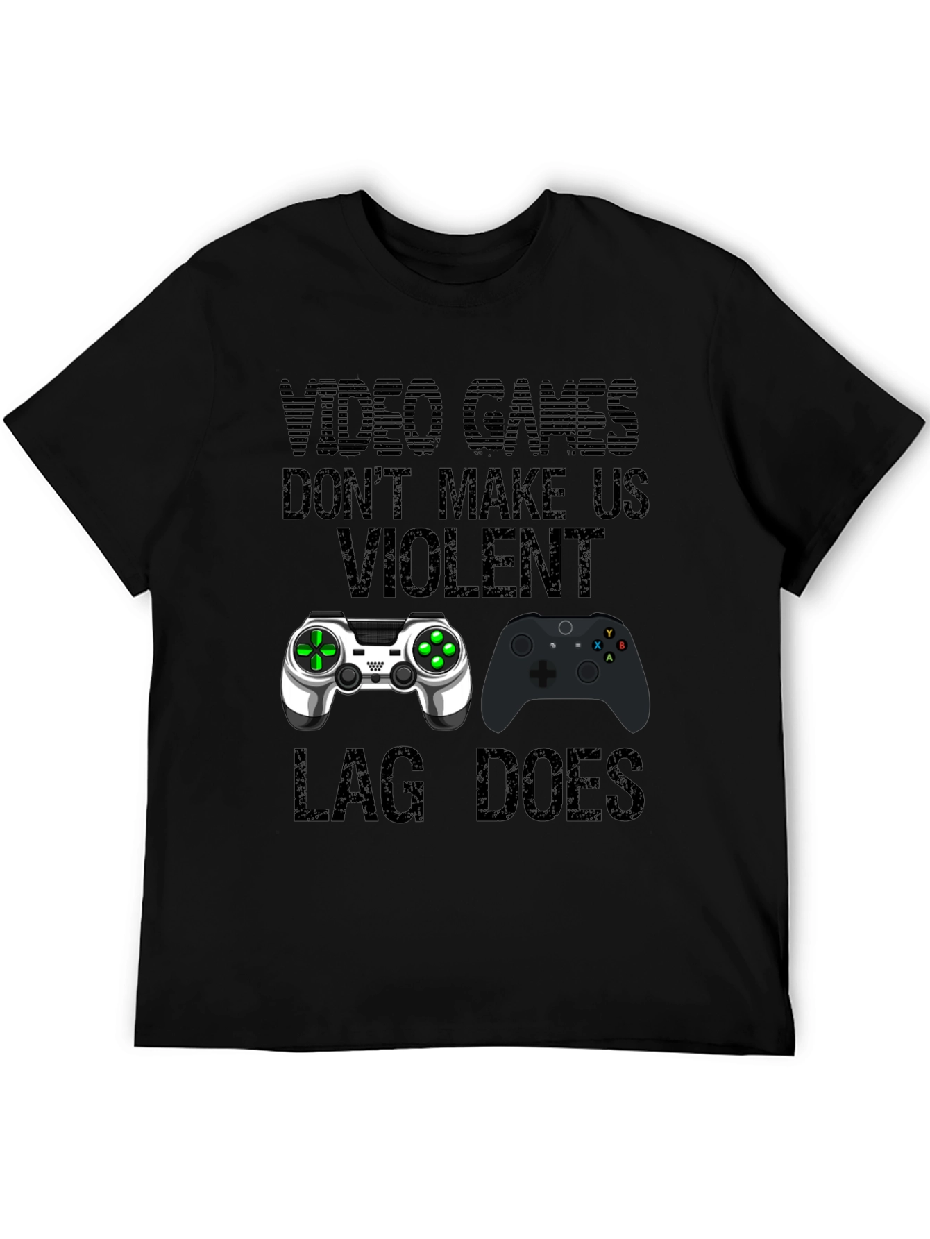 Video Games Dont Make Us Violent T-Shirt
