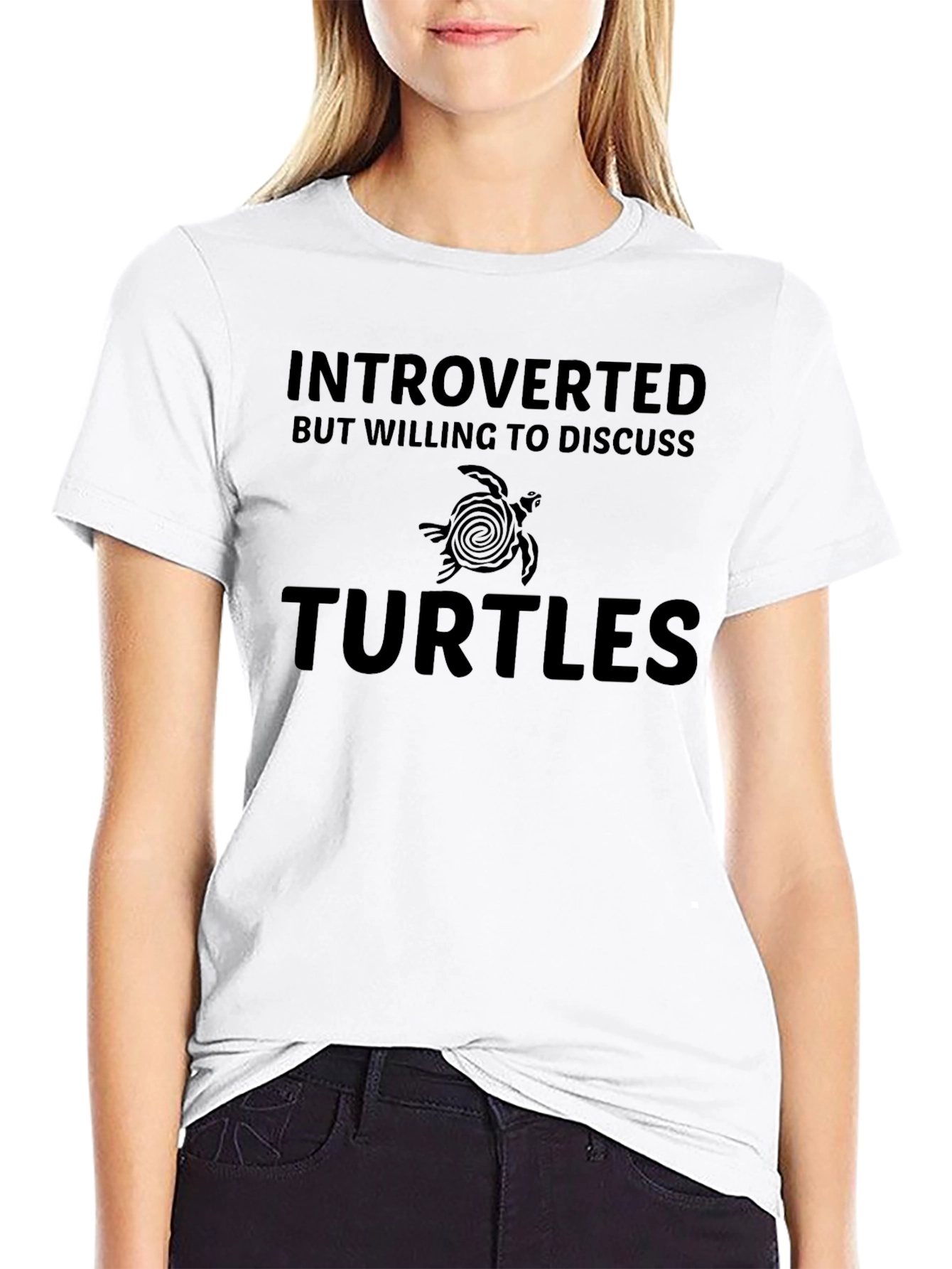 Introverted Turtles Graphic T-Shirt