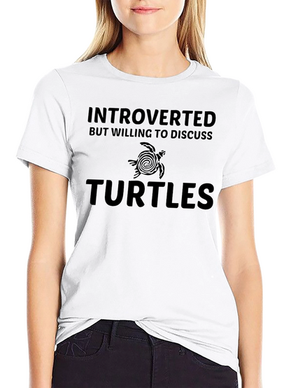 Introverted Turtles Graphic T-Shirt