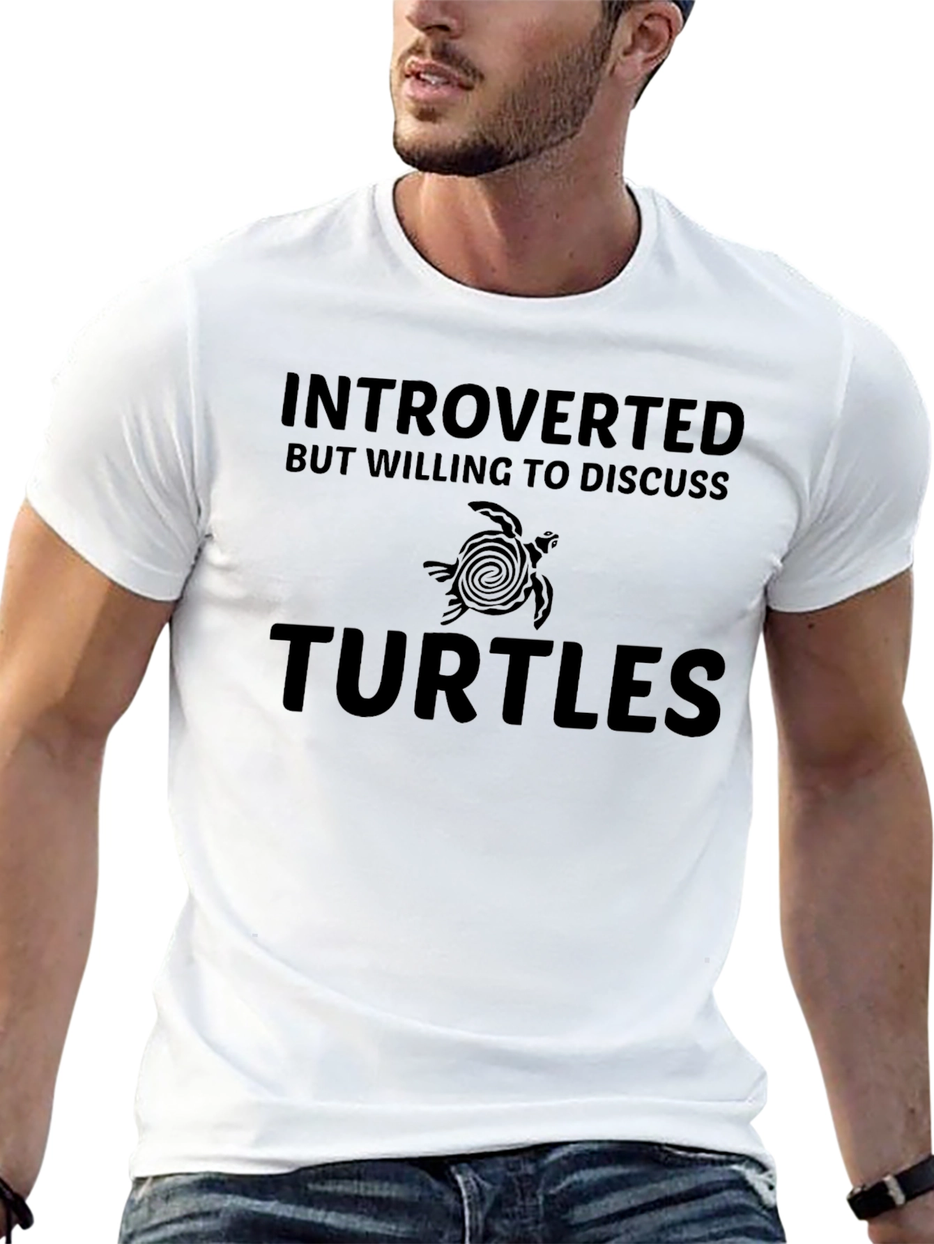Introverted Turtles Graphic T-Shirt