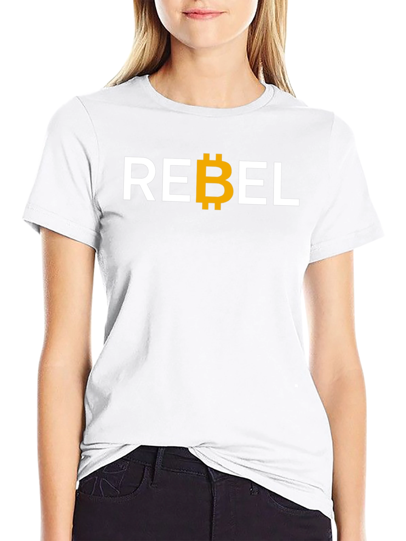 Bitcoin Rebel Graphic Tee - Crypto Style