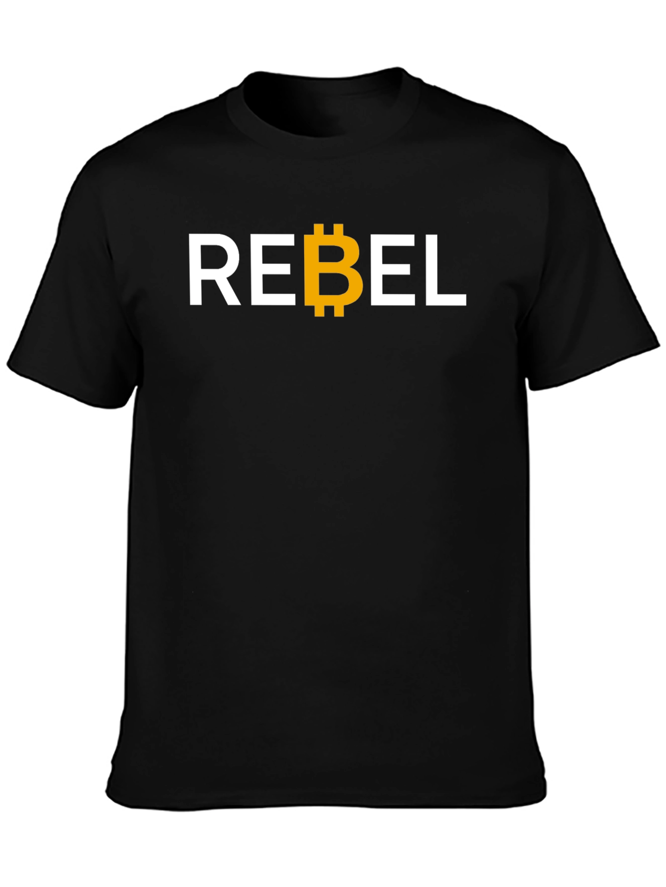 Bitcoin Rebel Graphic Tee - Crypto Style