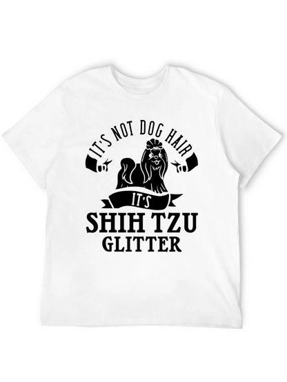 Shih Tzu Glitter T-Shirt - Dog Lover Tee