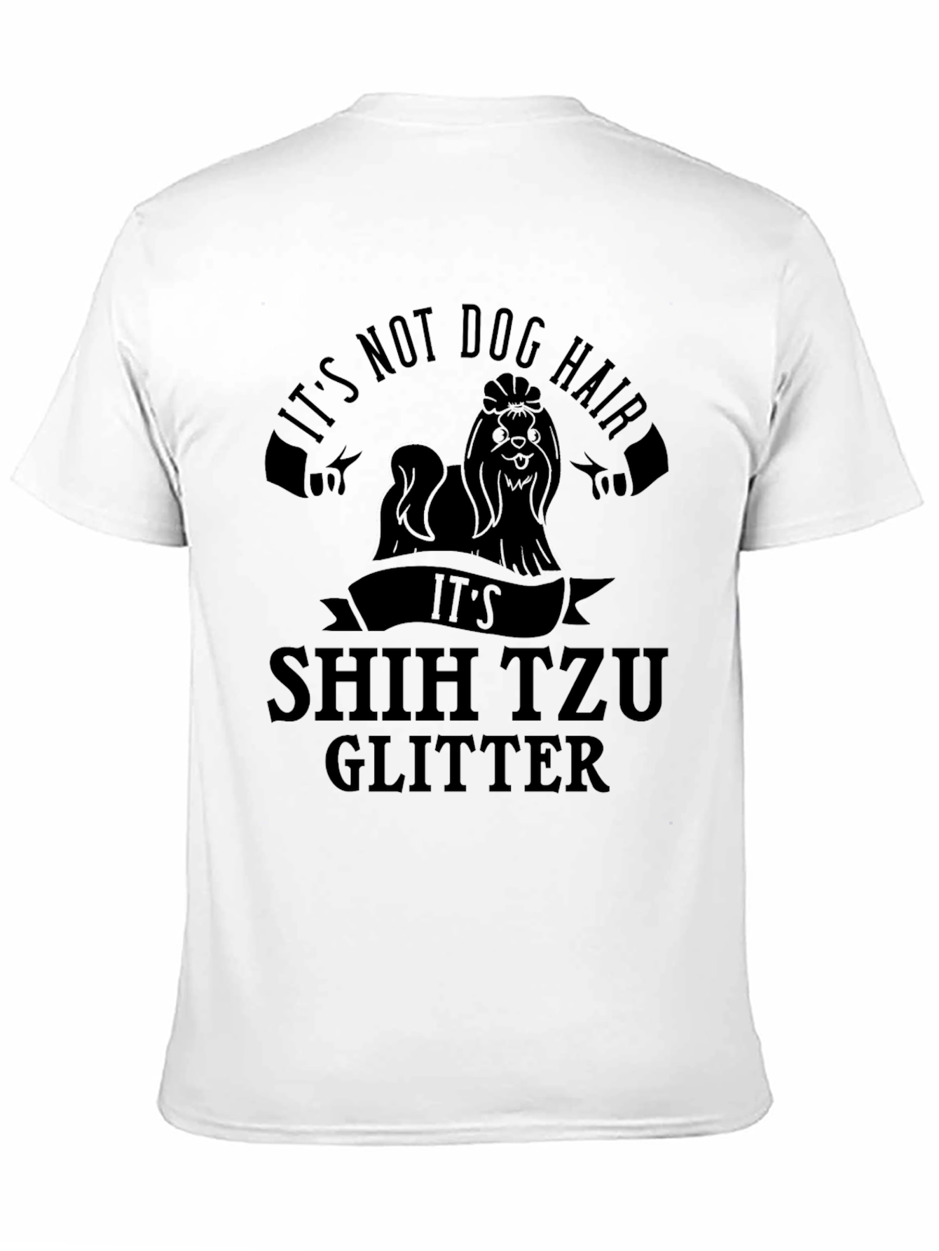 Shih Tzu Glitter T-Shirt - Dog Lover Tee