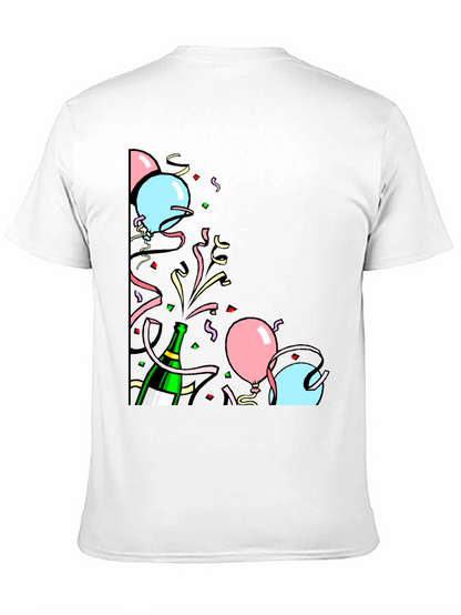 Celebration T-Shirt: Balloons & Bubbly