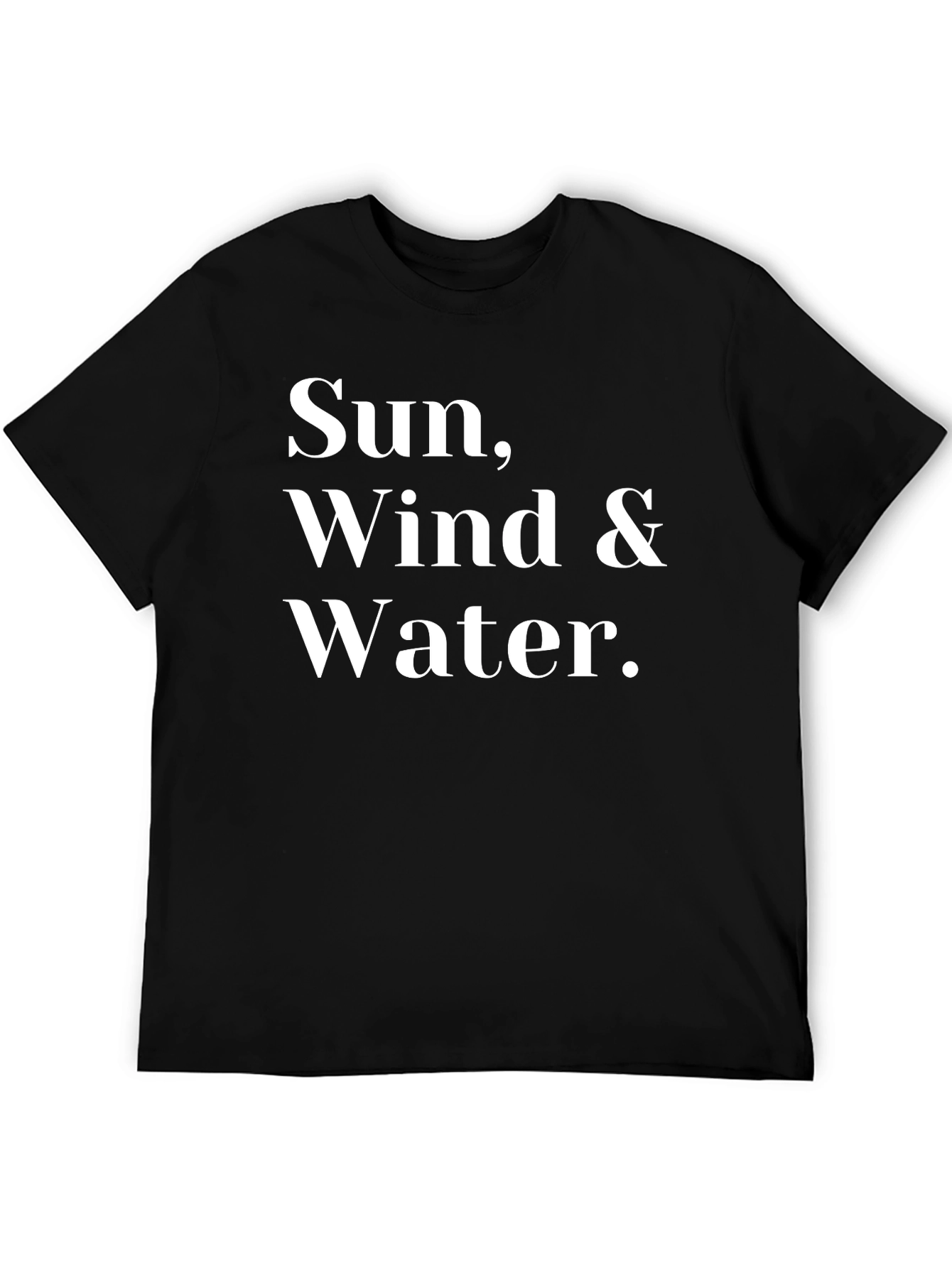 Sun Wind & Water Tee - Classic Graphic T-Shirt