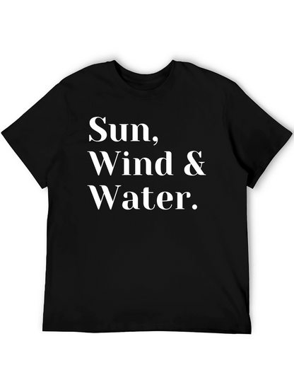 Sun Wind & Water Tee - Classic Graphic T-Shirt