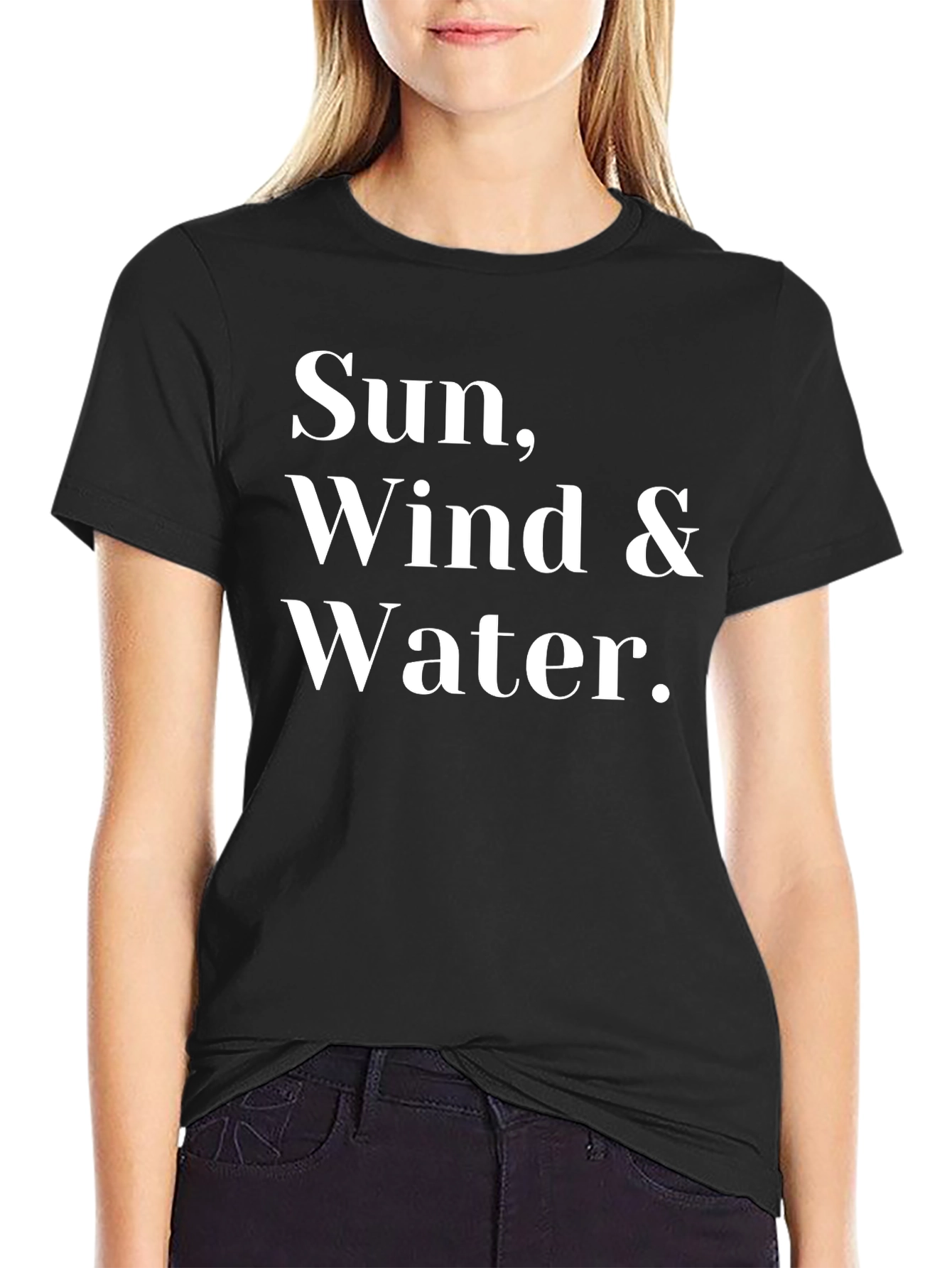 Sun Wind & Water Tee - Classic Graphic T-Shirt