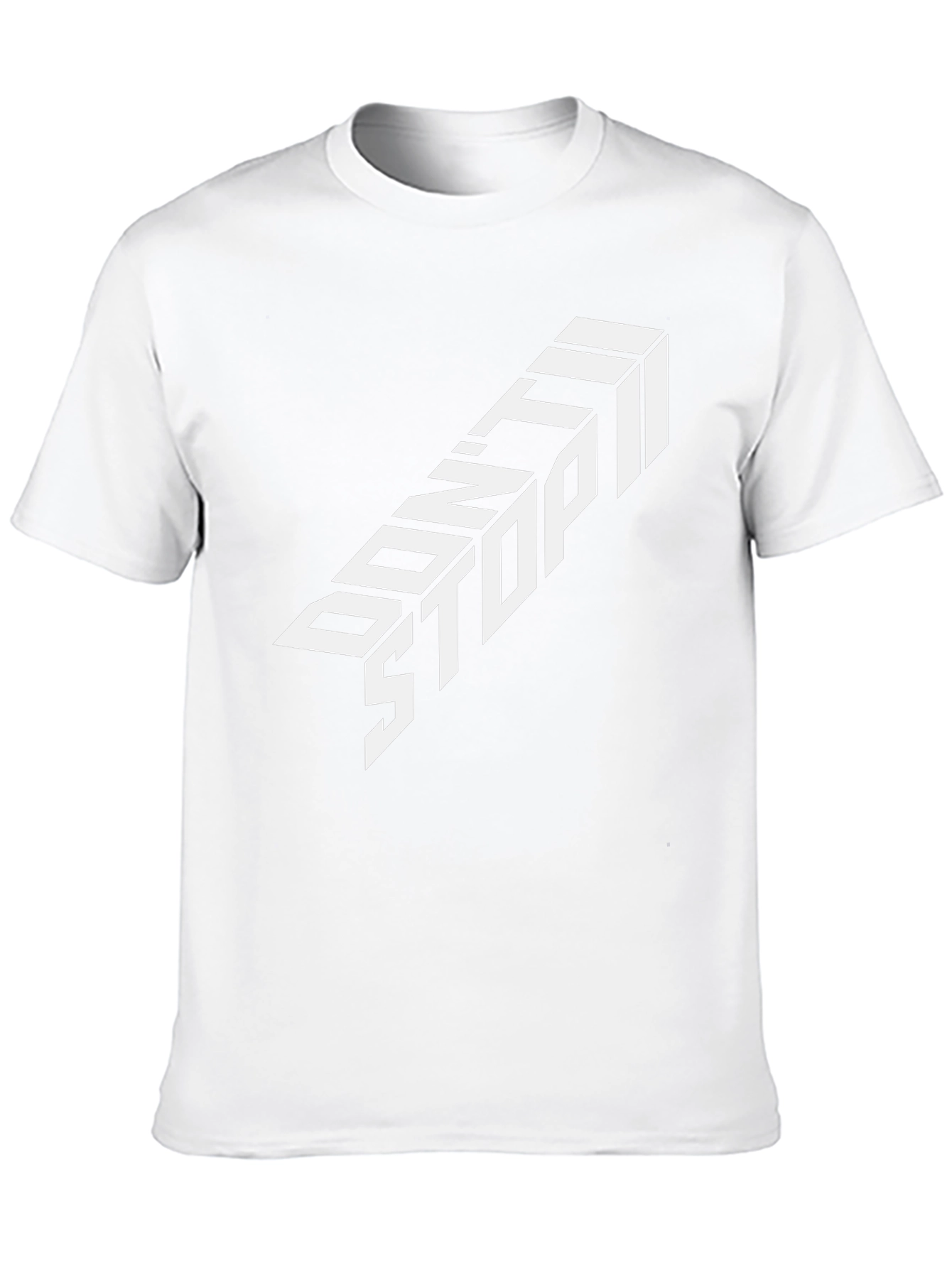 Dont Stop Graphic Tee - Black