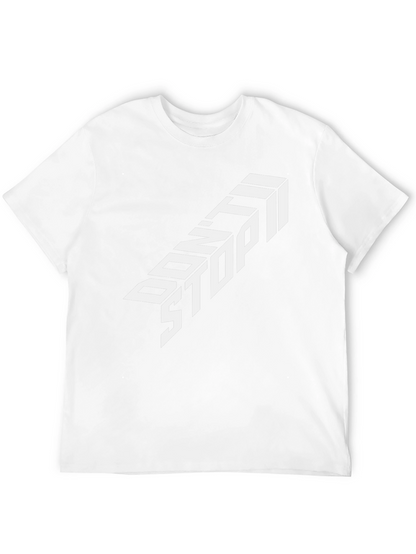 Dont Stop Graphic Tee - Black