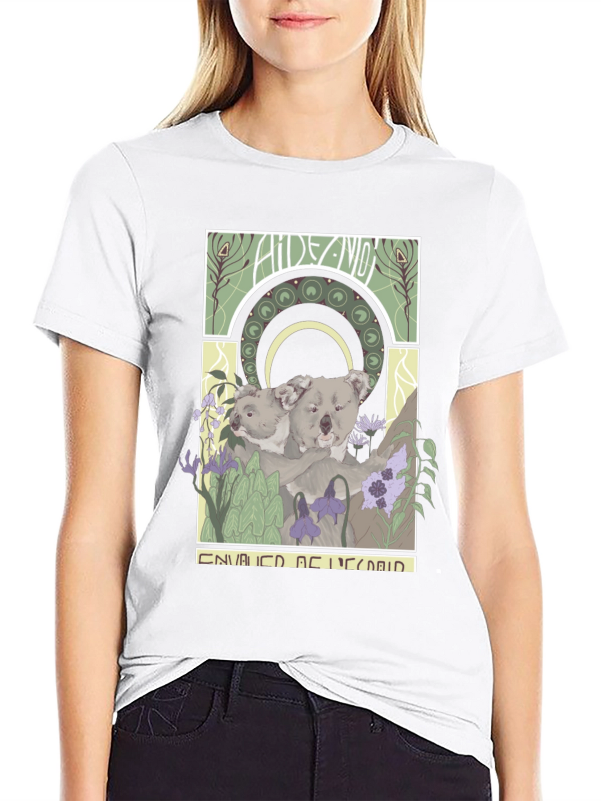 Koala Art Deco T-Shirt
