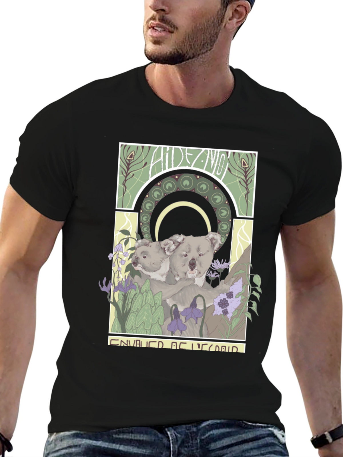 Koala Art Deco T-Shirt