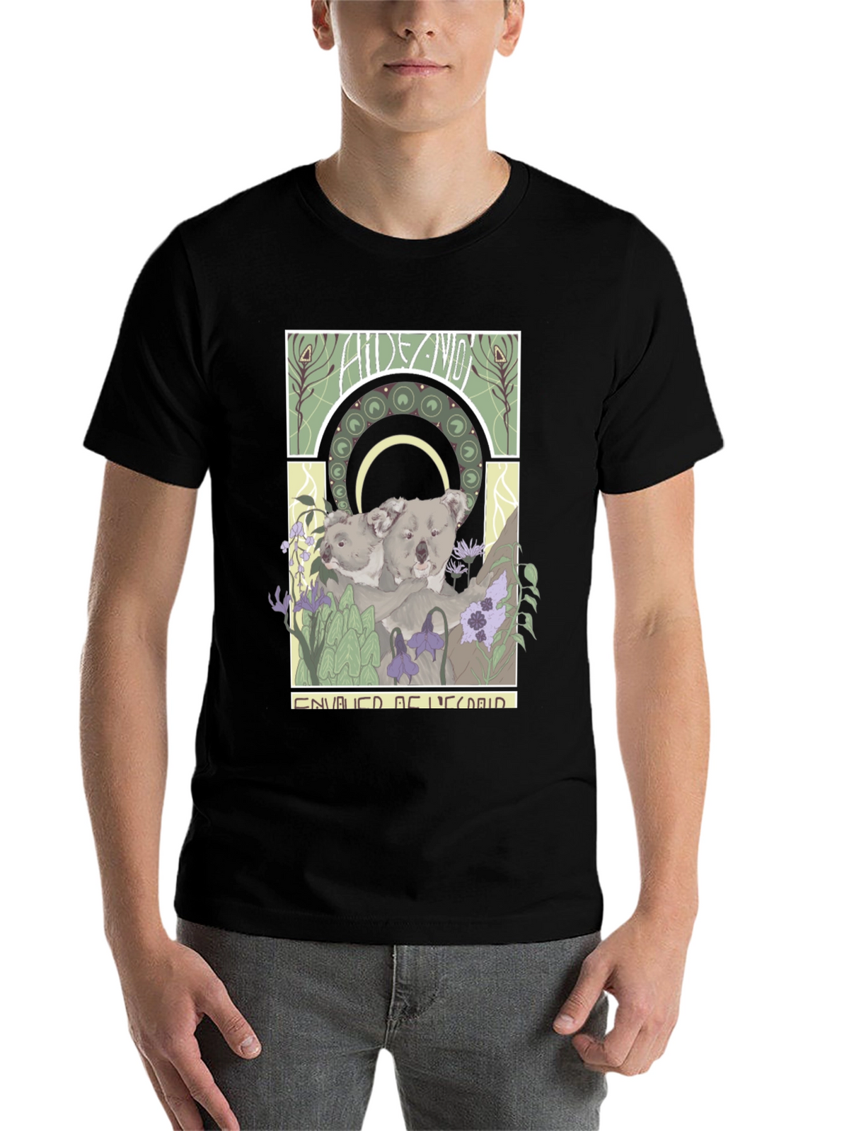 Koala Art Deco T-Shirt