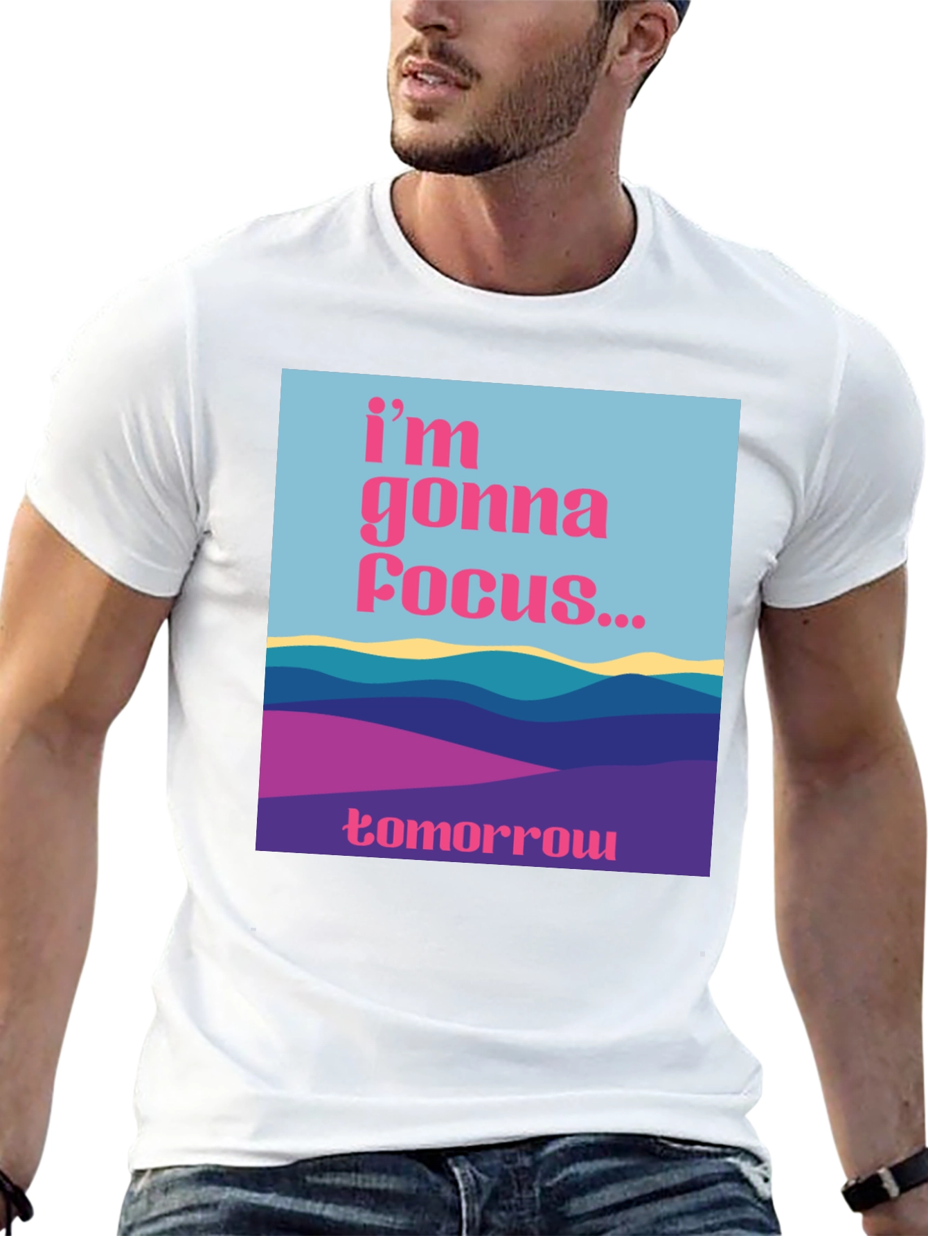 Focus Tomorrow T-Shirt - Unique Graphic Tee
