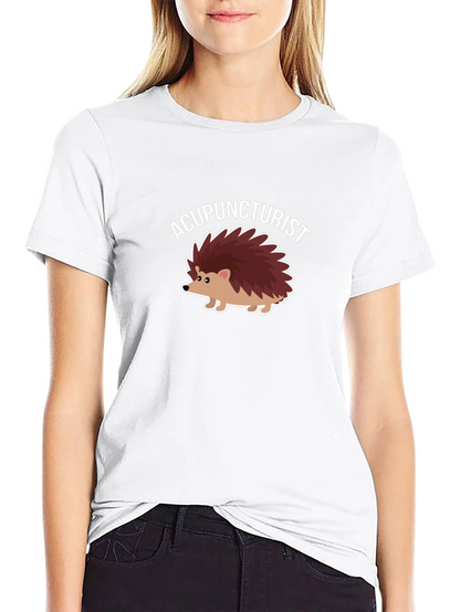 Acupuncturist Hedgehog T-Shirt - Cute & Comfy