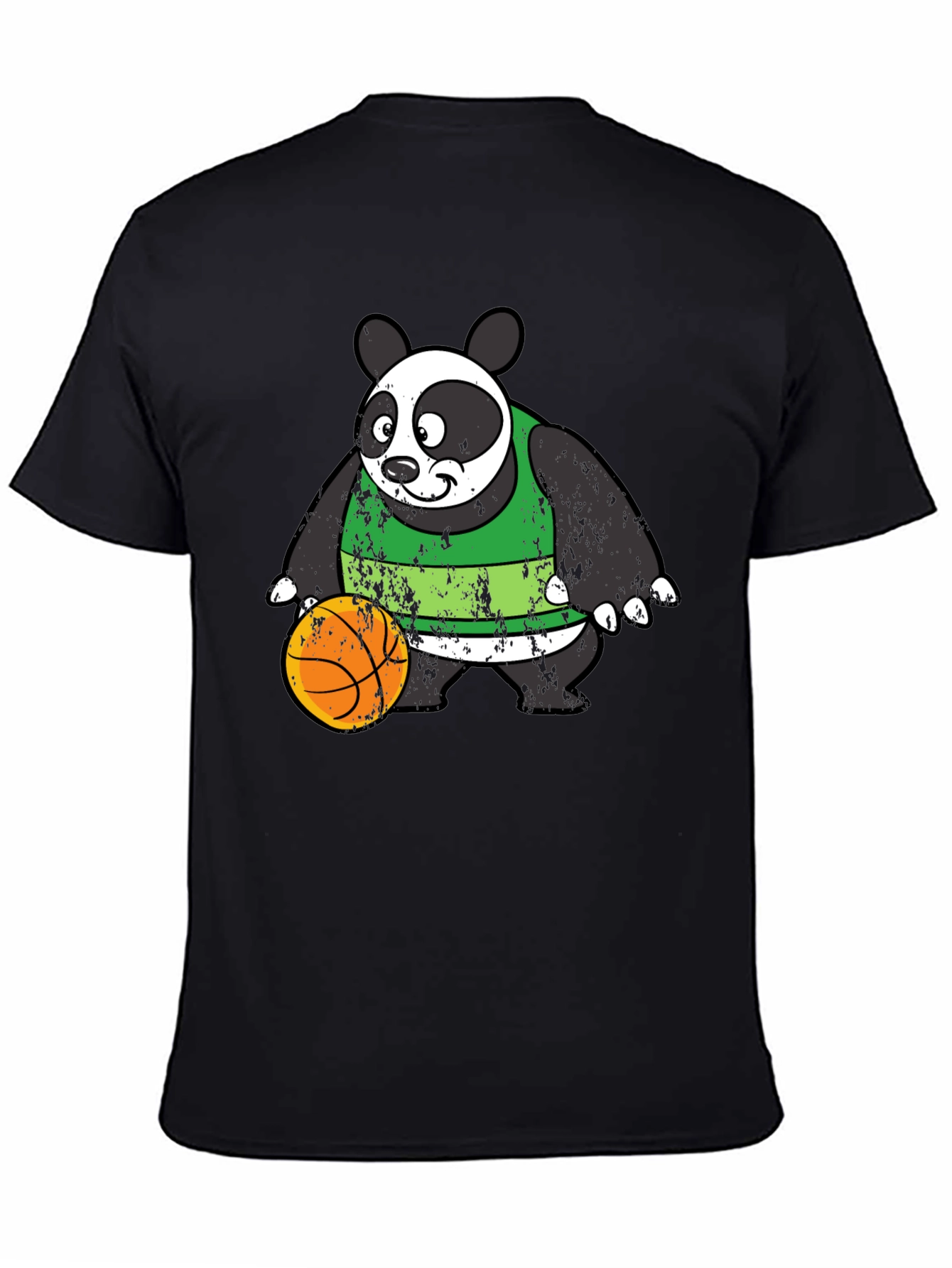 Panda Basketball Graphic Tee - Cool & Casual
