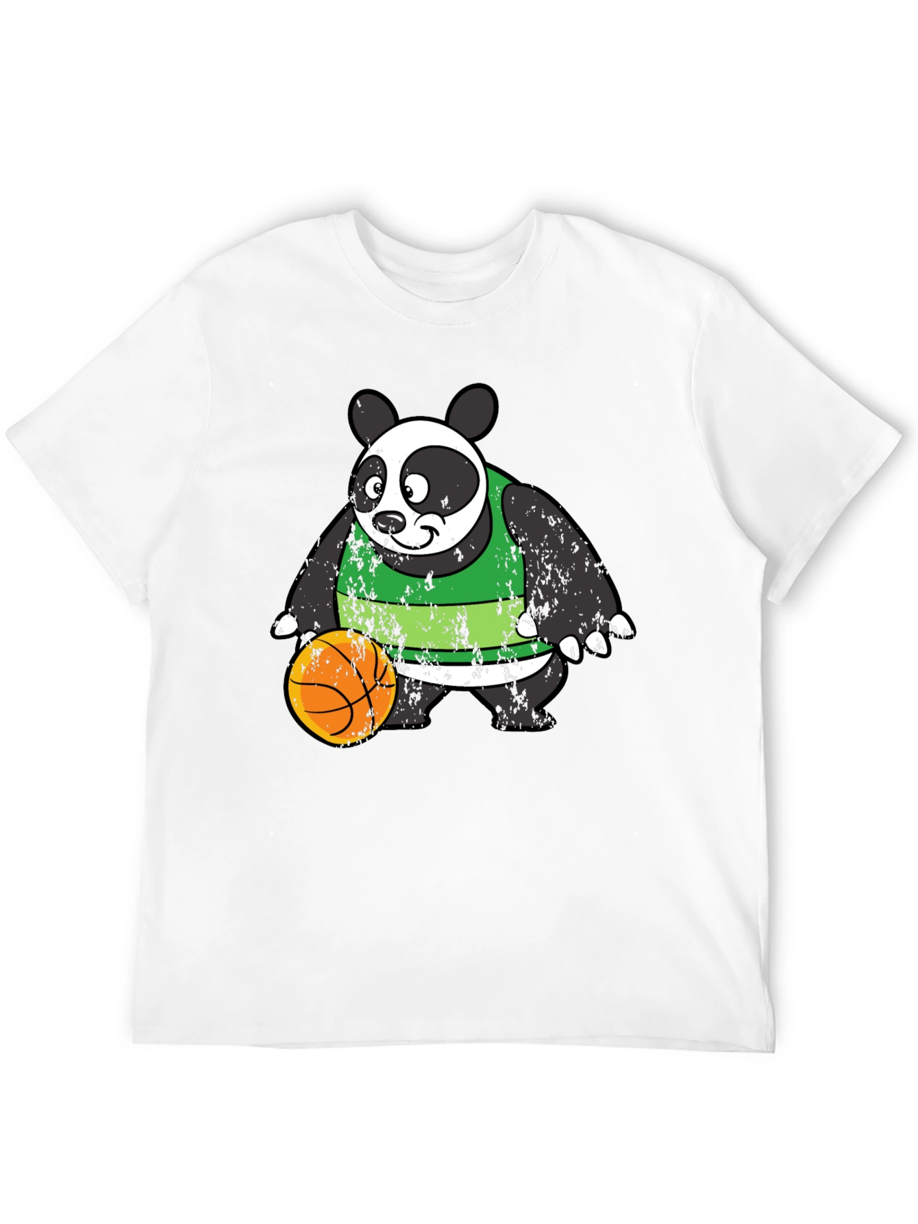 Panda Basketball Graphic Tee - Cool & Casual
