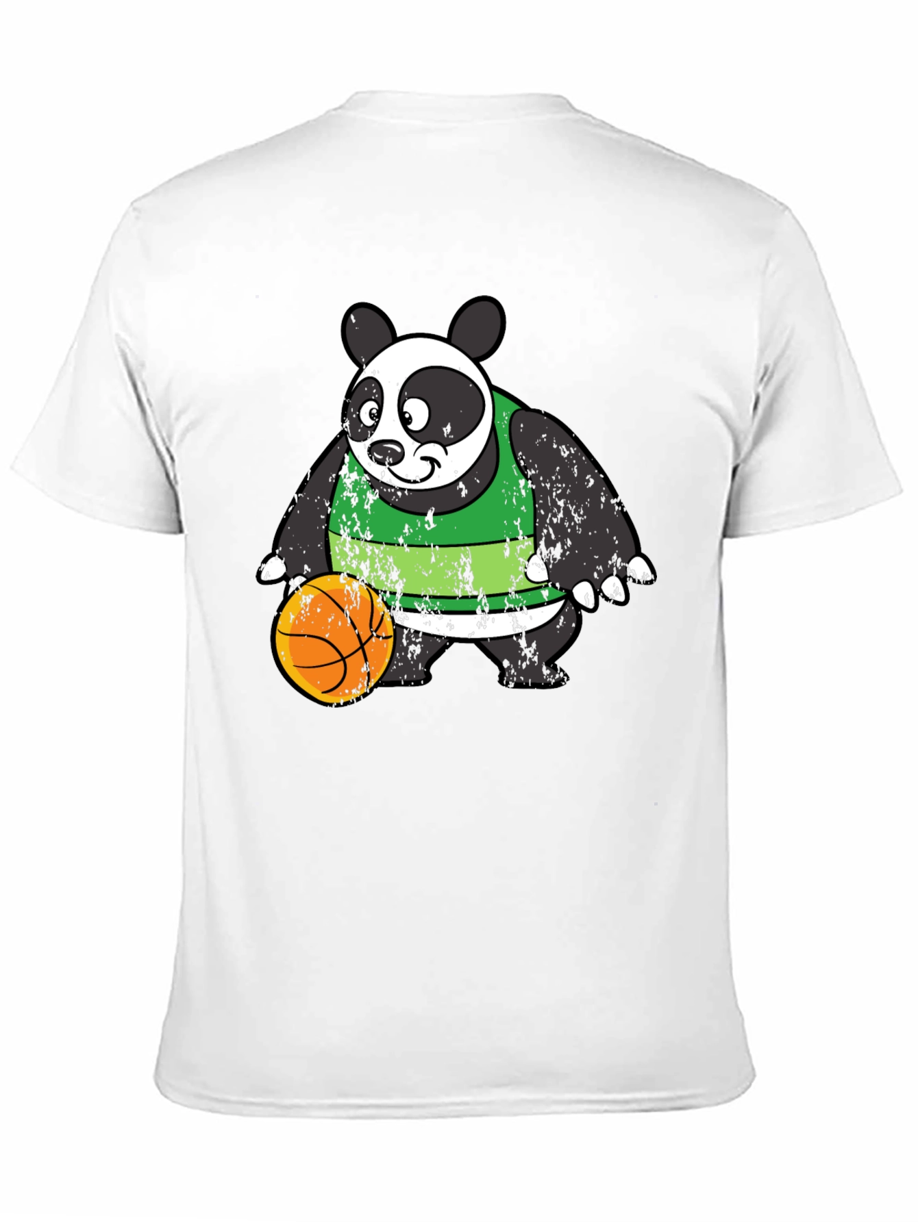 Panda Basketball Graphic Tee - Cool & Casual
