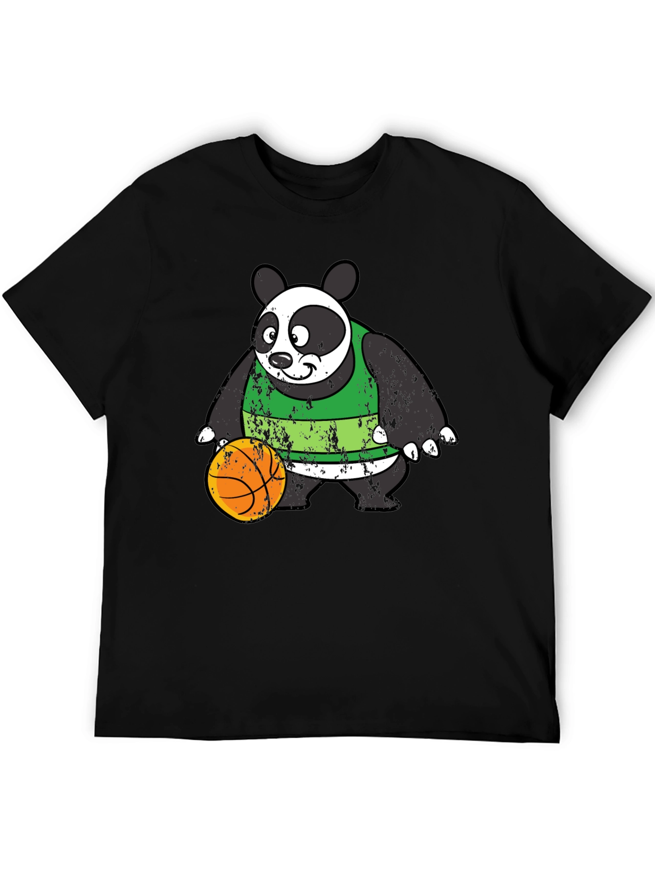 Panda Basketball Graphic Tee - Cool & Casual