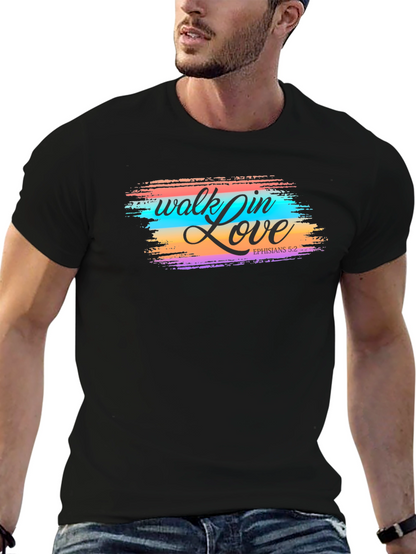 Walk in Love T-Shirt - Christian Tee