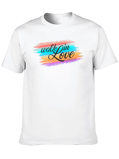 Walk in Love T-Shirt - Christian Tee