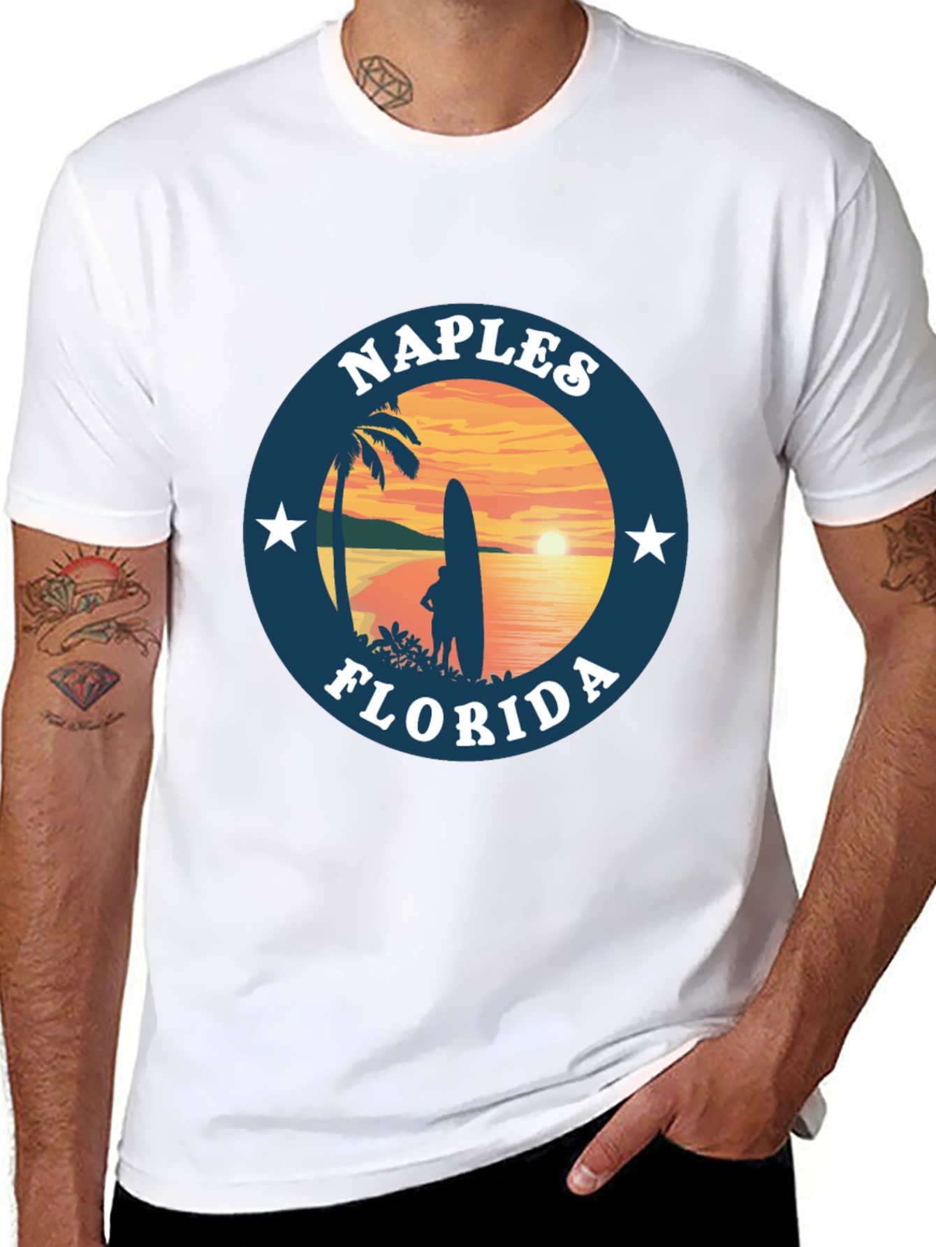 Naples Florida Surf T-Shirt