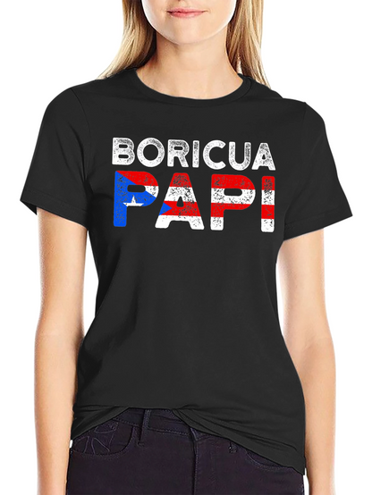 Boricua Papi T-Shirt: Puerto Rican Pride Tee