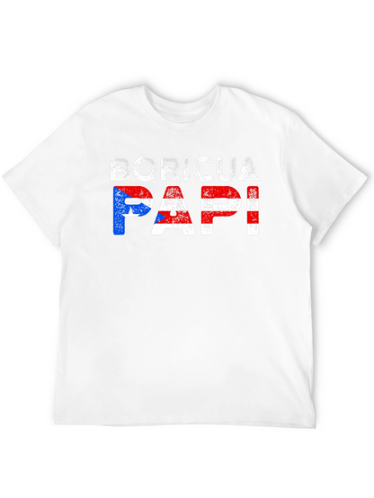 Boricua Papi T-Shirt: Puerto Rican Pride Tee