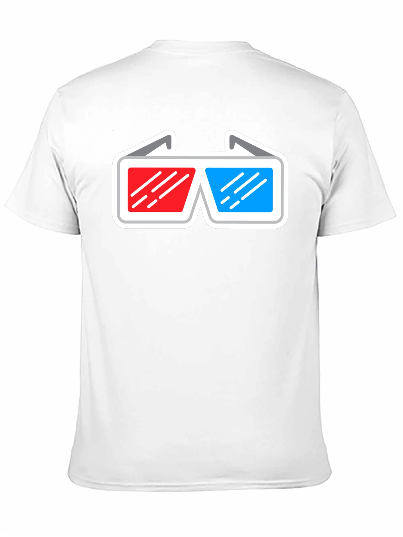 3D Glasses Graphic T-Shirt