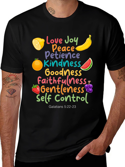 Fruit of the Spirit T-Shirt: Love Joy Peace