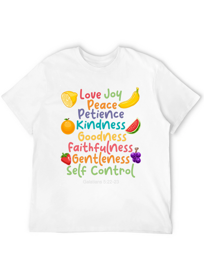Fruit of the Spirit T-Shirt: Love Joy Peace