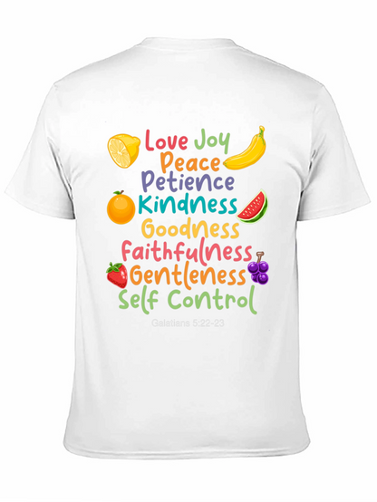 Fruit of the Spirit T-Shirt: Love Joy Peace