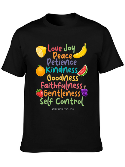 Fruit of the Spirit T-Shirt: Love Joy Peace