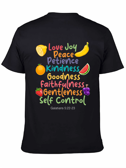 Fruit of the Spirit T-Shirt: Love Joy Peace