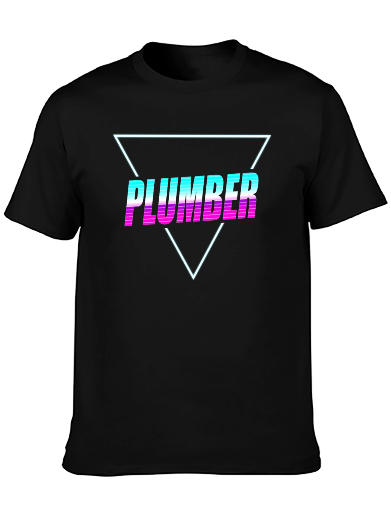 Retro Plumber T-Shirt - Vaporwave Design