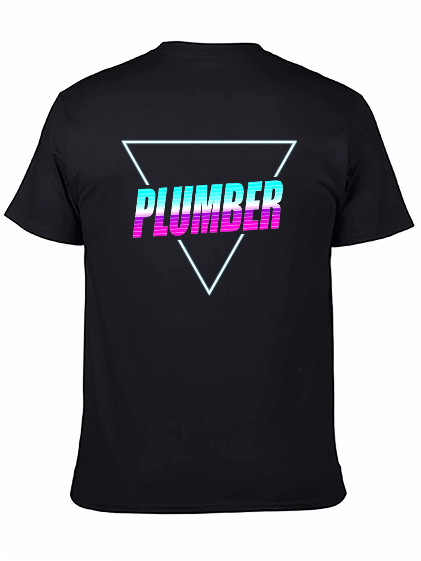Retro Plumber T-Shirt - Vaporwave Design