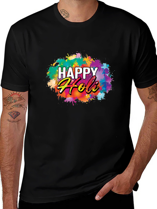 Happy Holi T-Shirt - Colorful Festival Tee