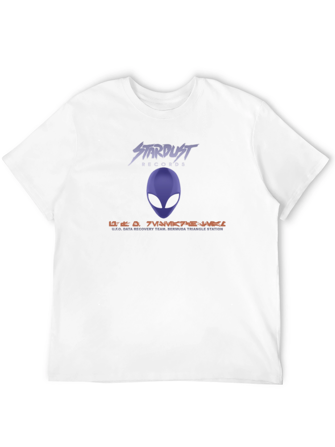 Stardust Records Alien Graphic Black T-Shirt