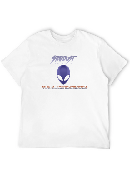 Stardust Records Alien Graphic Black T-Shirt