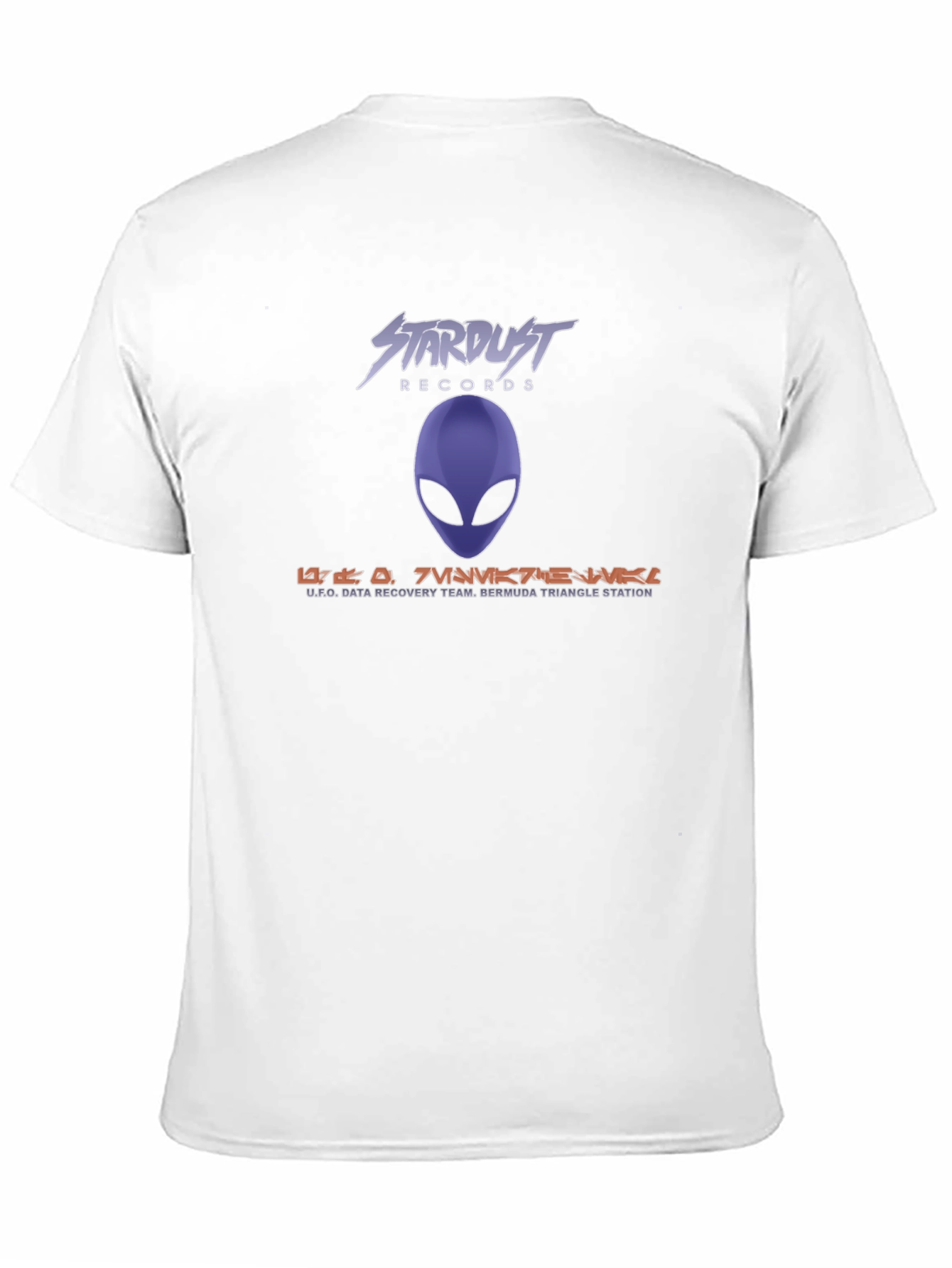 Stardust Records Alien Graphic Black T-Shirt