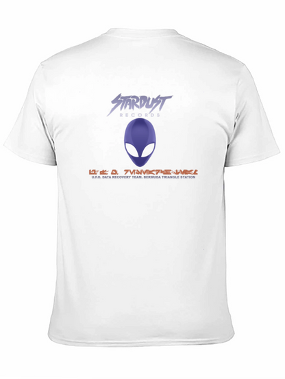 Stardust Records Alien Graphic Black T-Shirt