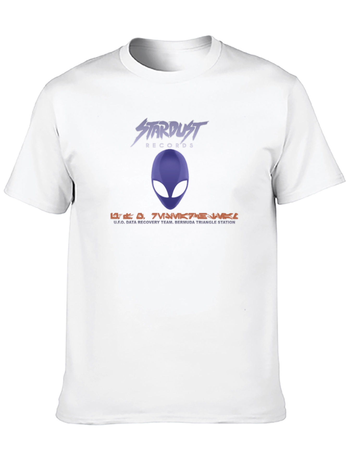 Stardust Records Alien Graphic Black T-Shirt
