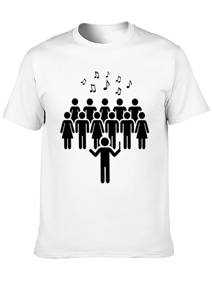 Choir Graphic Tee - Singer T-Shirt