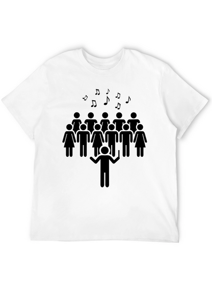 Choir Graphic Tee - Singer T-Shirt