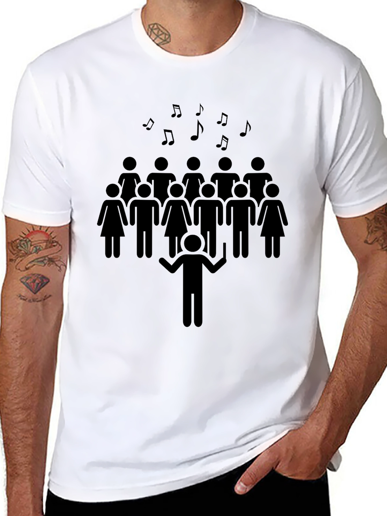 Choir Graphic Tee - Singer T-Shirt