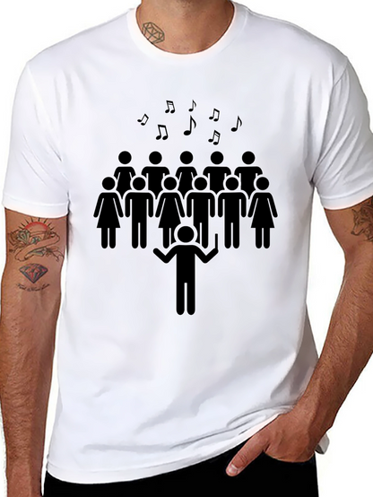 Choir Graphic Tee - Singer T-Shirt