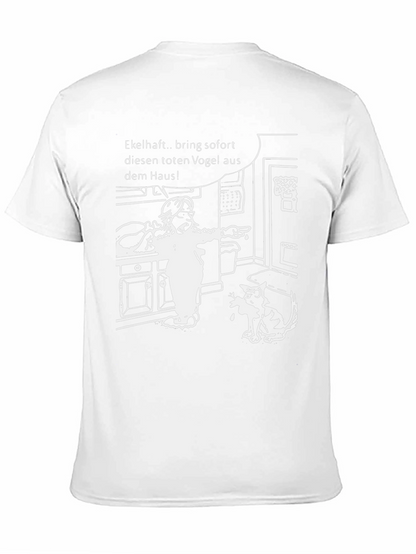 Funny Cartoon Graphic T-Shirt - Bring the Bird Out!