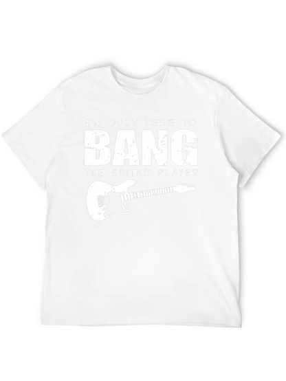 Bang the Guitar Player T-Shirt - Funny Music Tee
