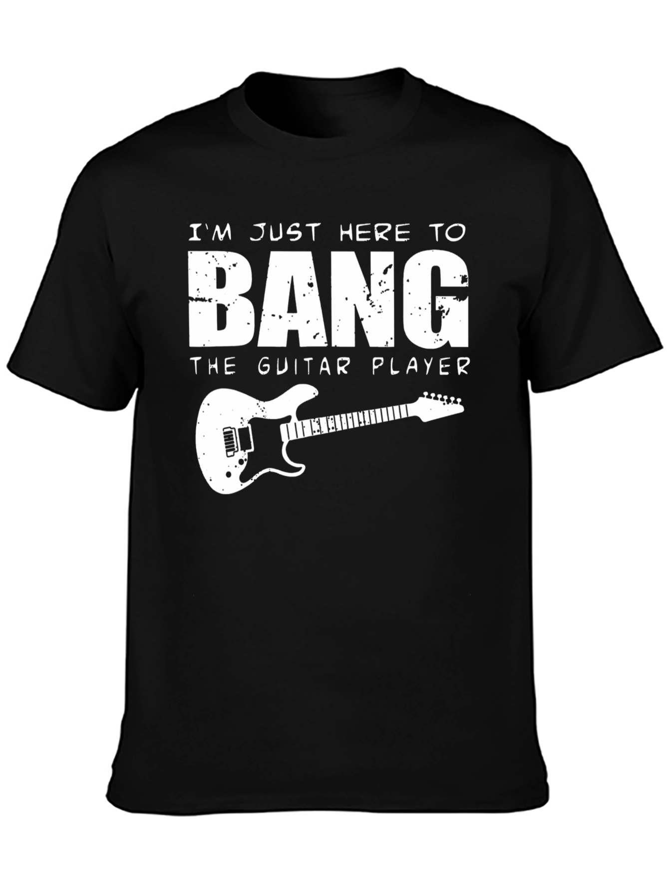 Bang the Guitar Player T-Shirt - Funny Music Tee